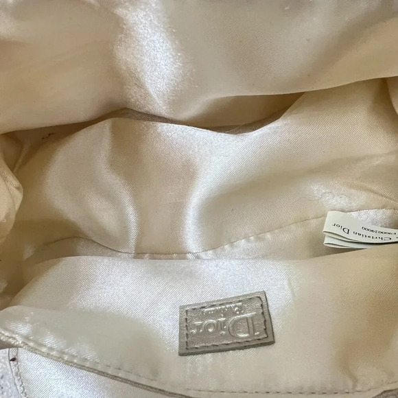 Upcycled & Reworked Christian Dior Monogram Quilted Gold Crossbody Clutch Bag - Picture 12 of 16